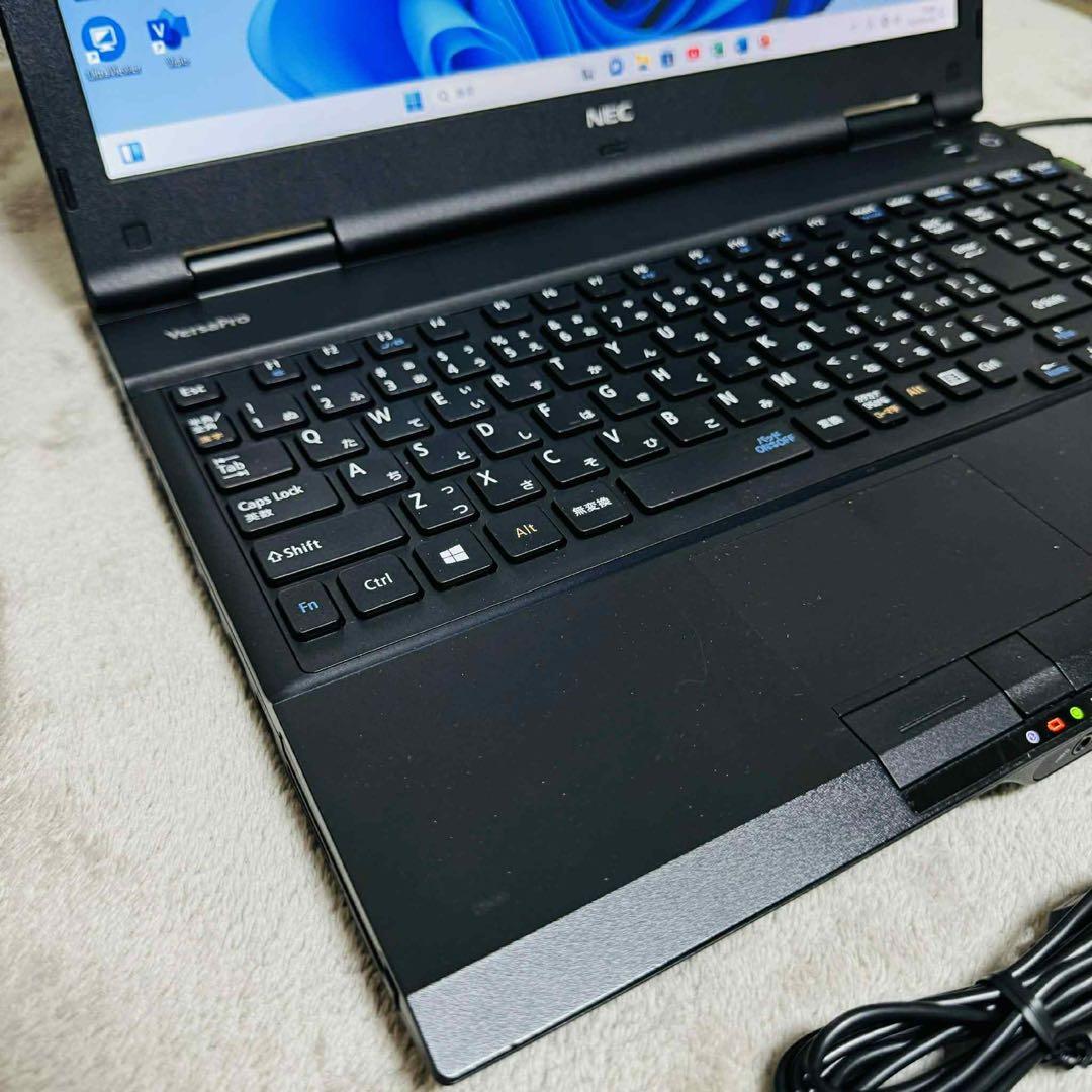 S284 NECノートパソコン i5メモリ8G高速Windows11オフィス付き - メルカリ