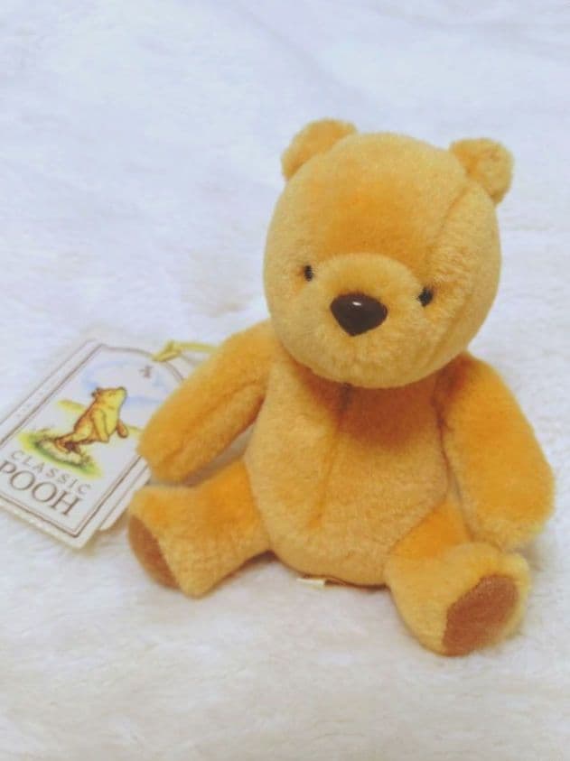 プーさん　ディズニー　タグ付き　激レア　ヴィンテージ　廃盤　入手困難　希少 プーさん ディズニー タグ付き 激レア ヴィンテージ 廃盤 入手困難