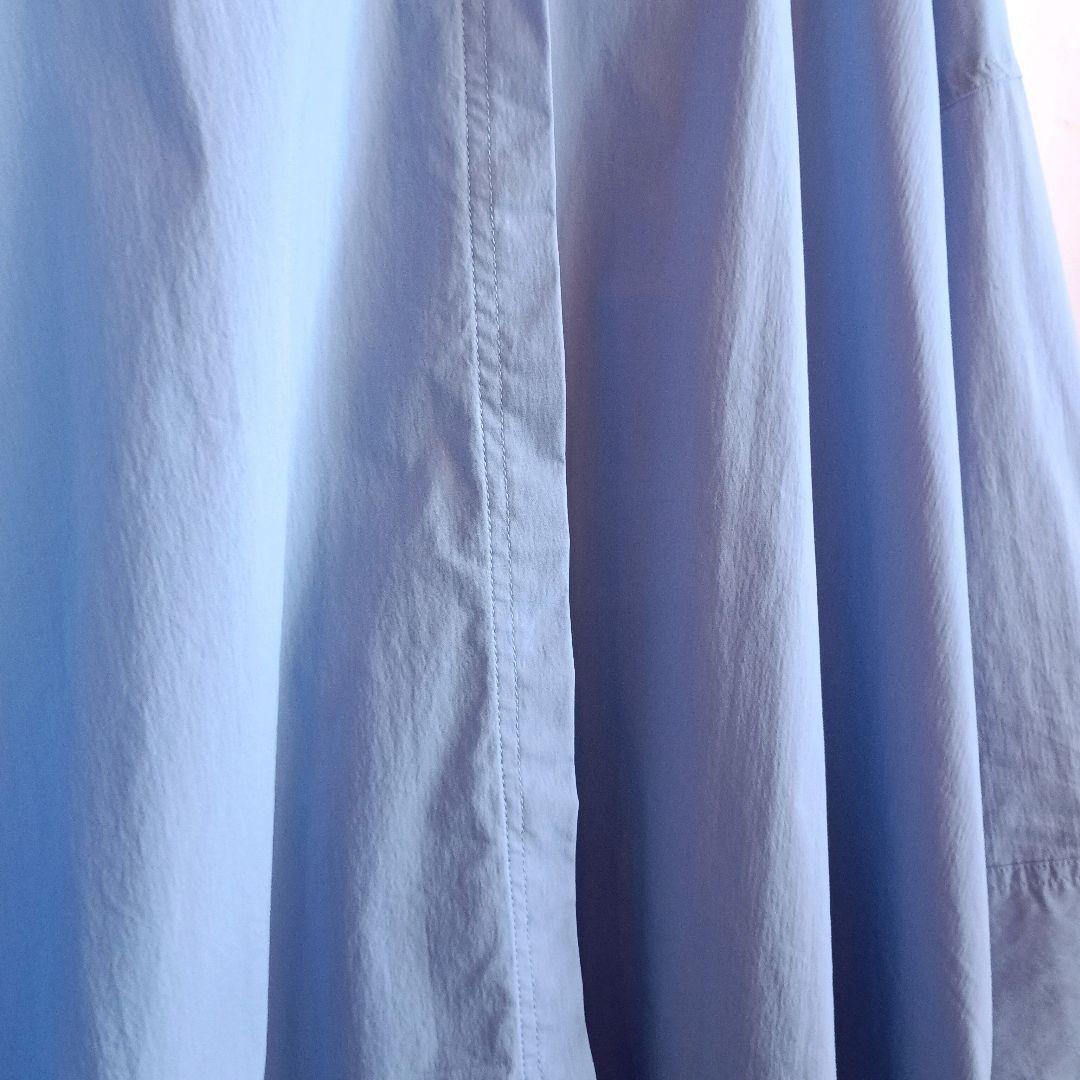 MACHATT ライトブルー オーバーサイズ シャツ