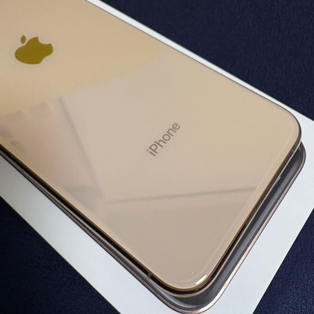 美品】付属品有 iPhone XS ゴールド64GB FaceID使用不可