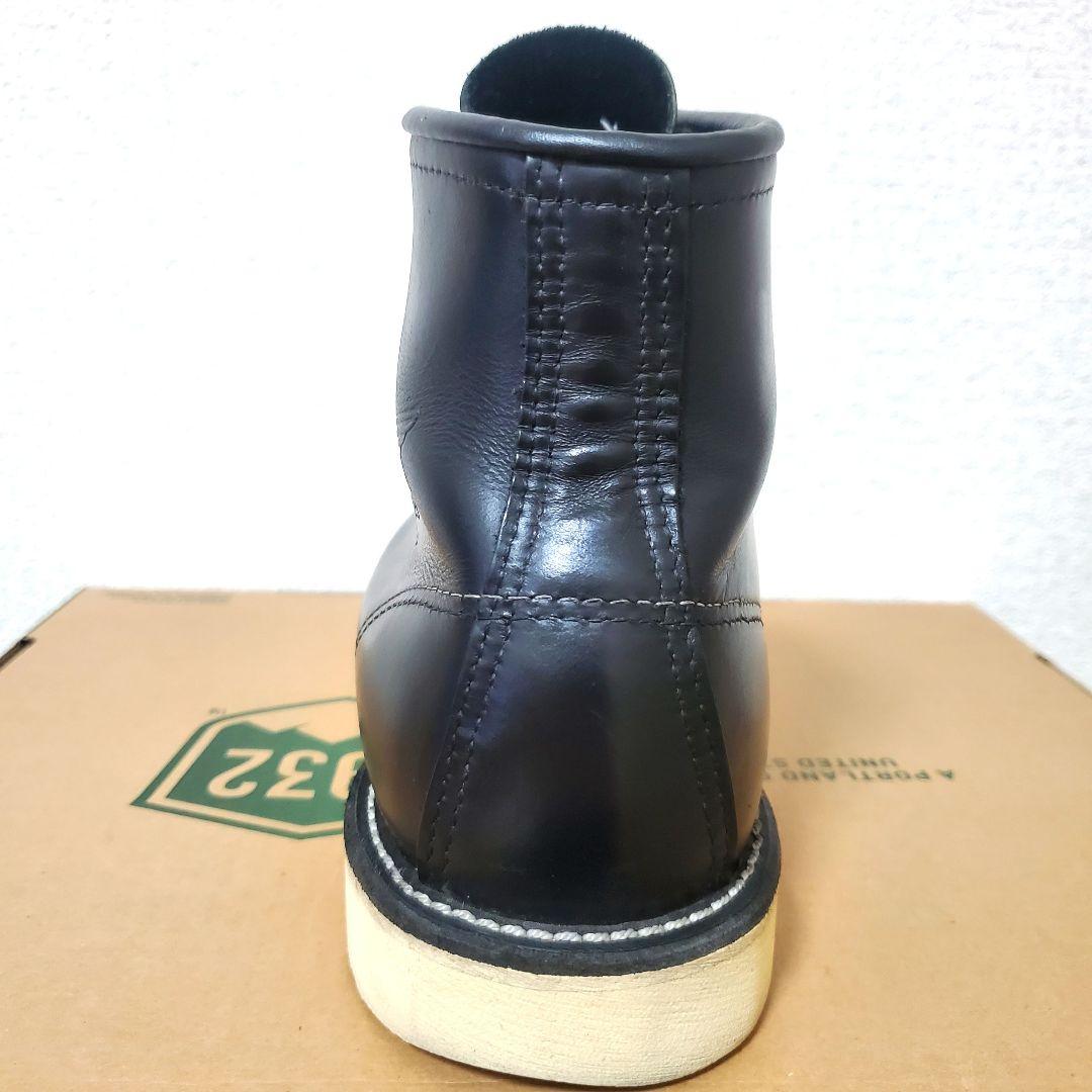 【美品】RED WING 8130 サイド羽刻印 8.5E 05年製 モックトゥ