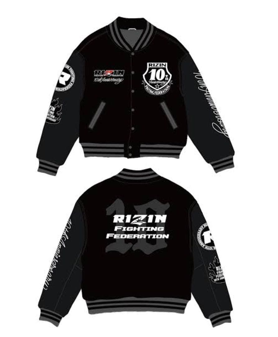 非売品】新品未使用 RIZIN 10th Anniversary スタジャン - メルカリ