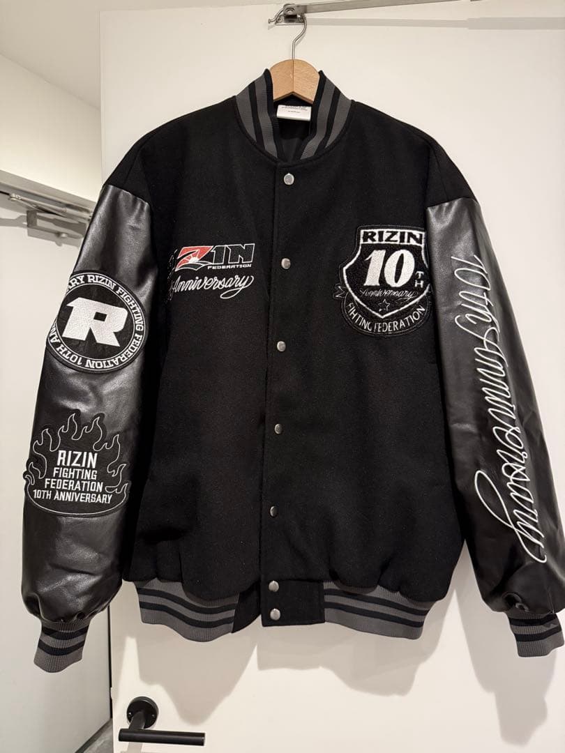 非売品】新品未使用 RIZIN 10th Anniversary スタジャン - メルカリ