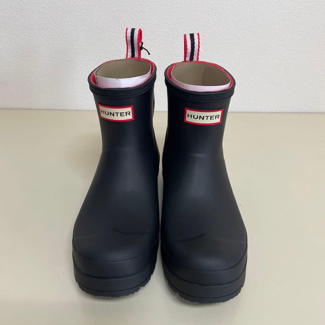 HUNTER ブラック ショートレインブーツ UK6/25cm 楽天市場】ハンター レインブーツ レディース オリジナルチェルシー