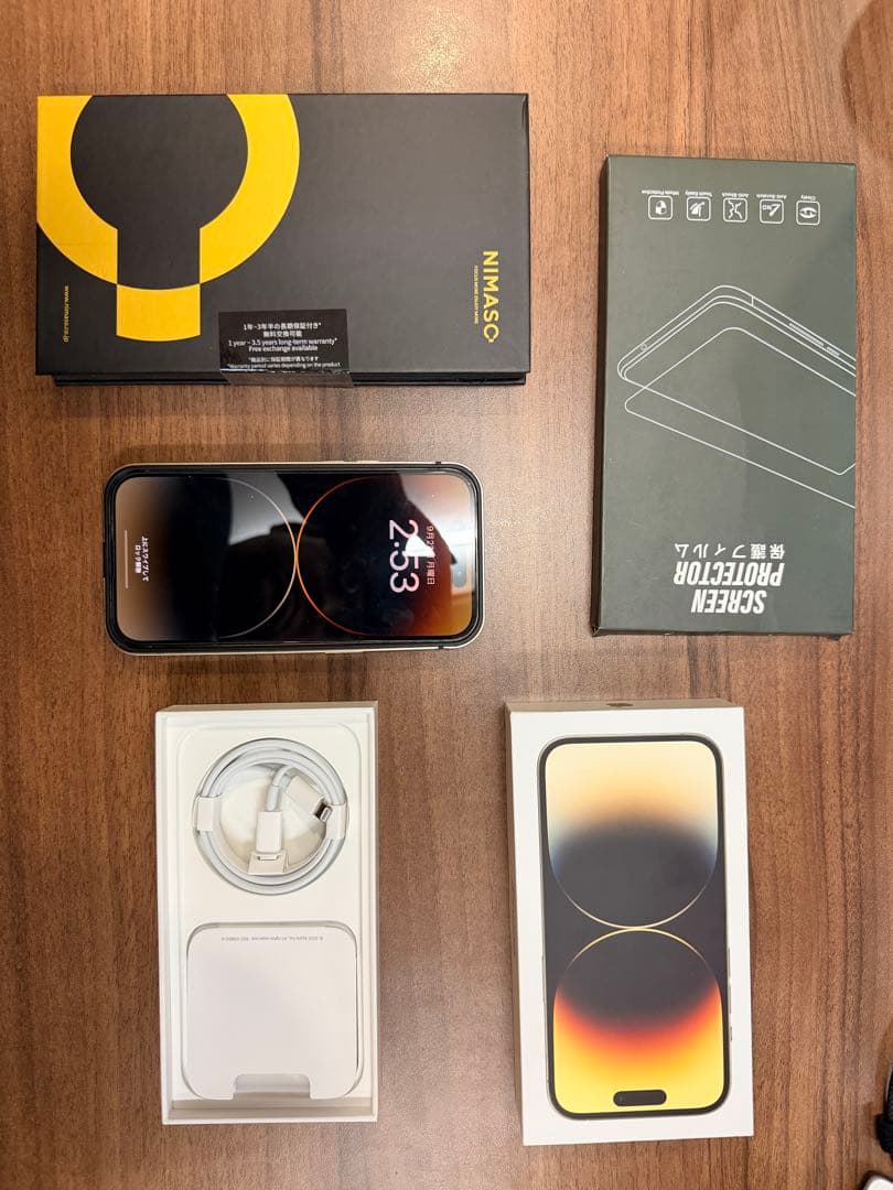 Apple iPhone 14 Pro ゴールド 本体 256GB Amazon.com: Apple iPhone 14 Pro, 256GB, Gold - Unlocked (Renewed