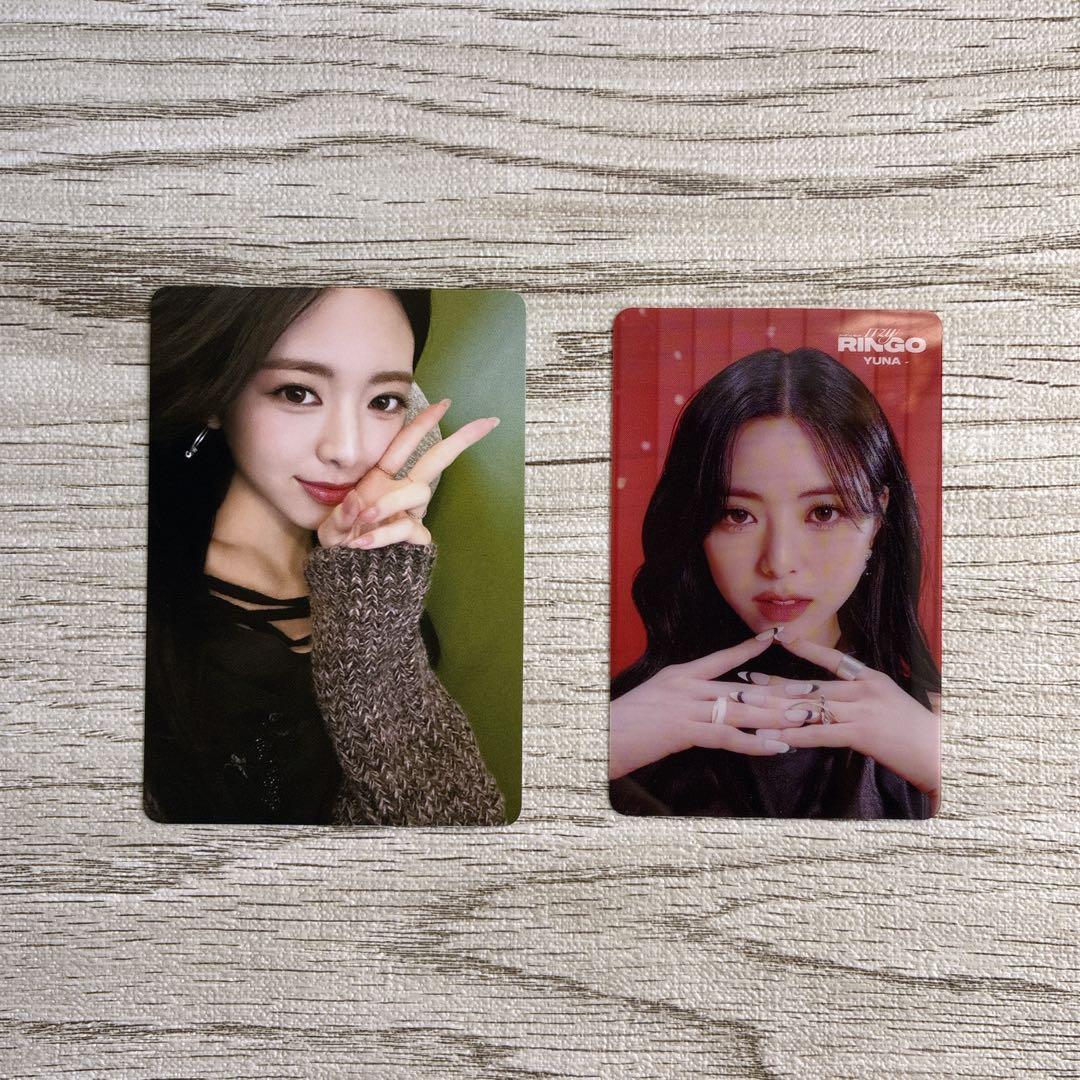 itzy ユナ ringo トレカ A盤 B盤 タワレコ カフェ 特典 yuna - メルカリ