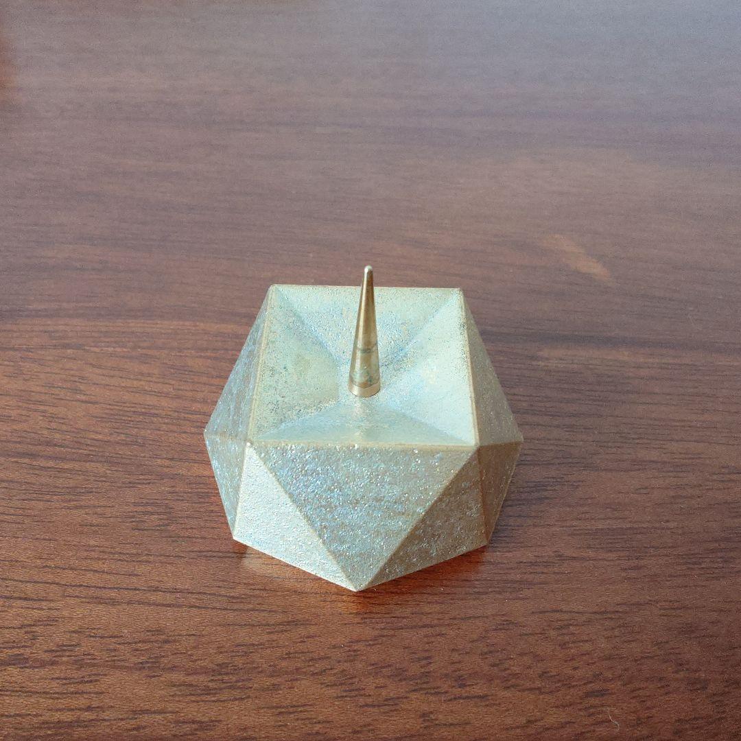 大與 蝋台 24 角 真鍮 キャンドルスタンド