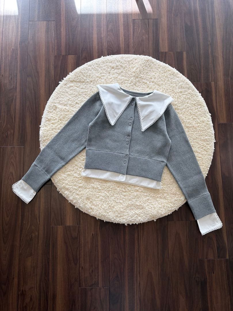 Bibiy. PATTY PILGRIM TOP グレー - メルカリ