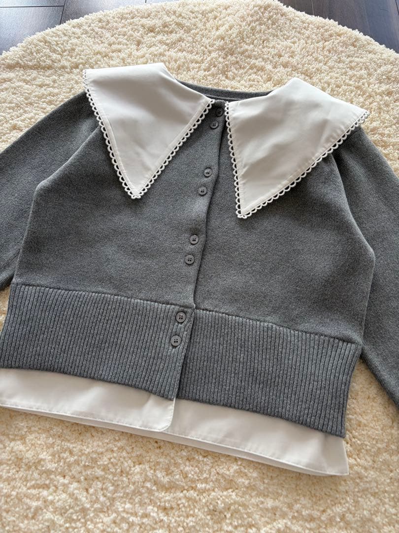 Bibiy. PATTY PILGRIM TOP グレー - メルカリ