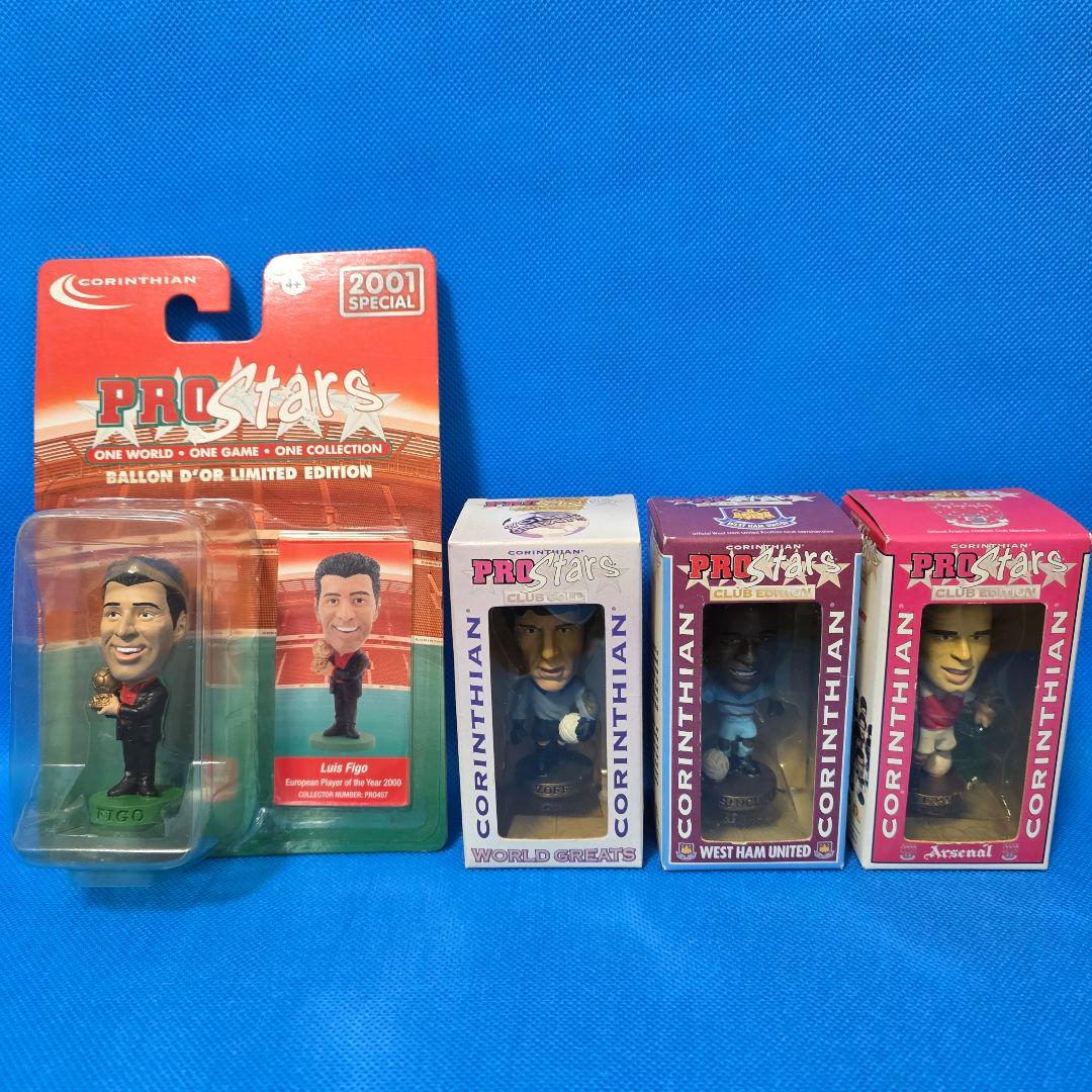 Corinthian Pro Stars サッカー選手フィギュア 4セット - メルカリ