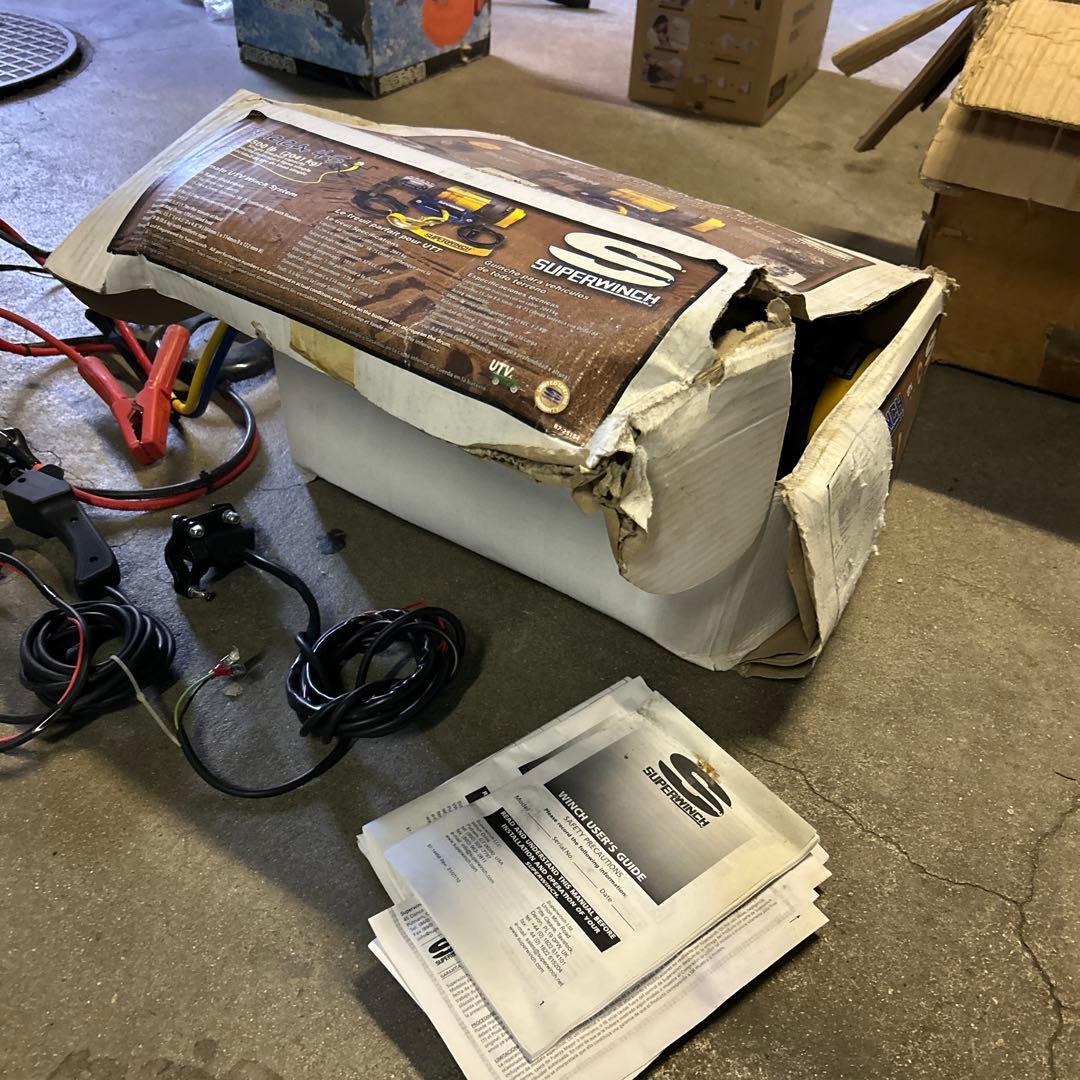 E*様 Superwinch S9000 ウィンチセット - メルカリ