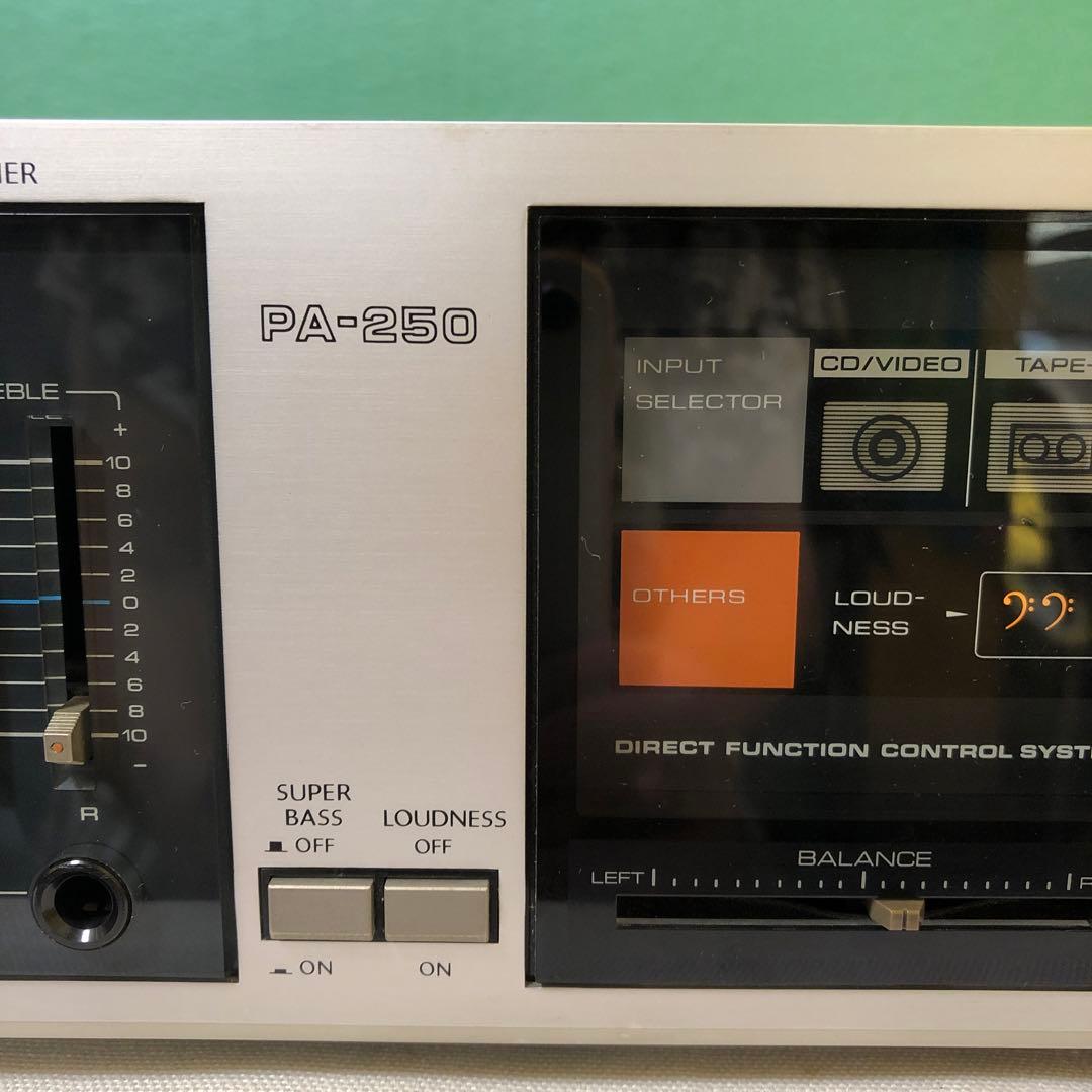 お30○ONKYO PA-250 インテグレーテッドステレオアンプ - メルカリ