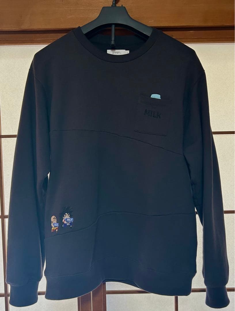 グラニフ コラボ スウェット トレーナー ドラゴンボール 修行 milk