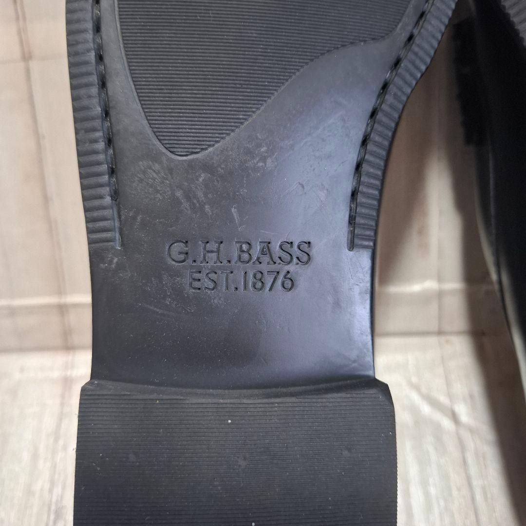 【箱付き・極美品】G.H.BASS Weejuns Larson ローファー 黒