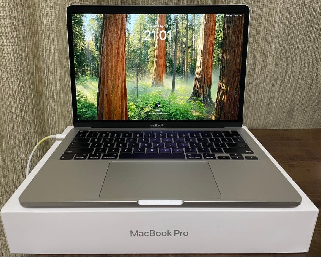 美品 MacBook Pro 2020 TouchBar付き MacBook Pro (13-inch, 2020, Thunderbolt 3ポートx 2) - 技術仕様