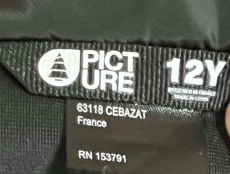 PICTURE/ピクチャー '23-'24 ウェア ジャケット キッズLサイズ