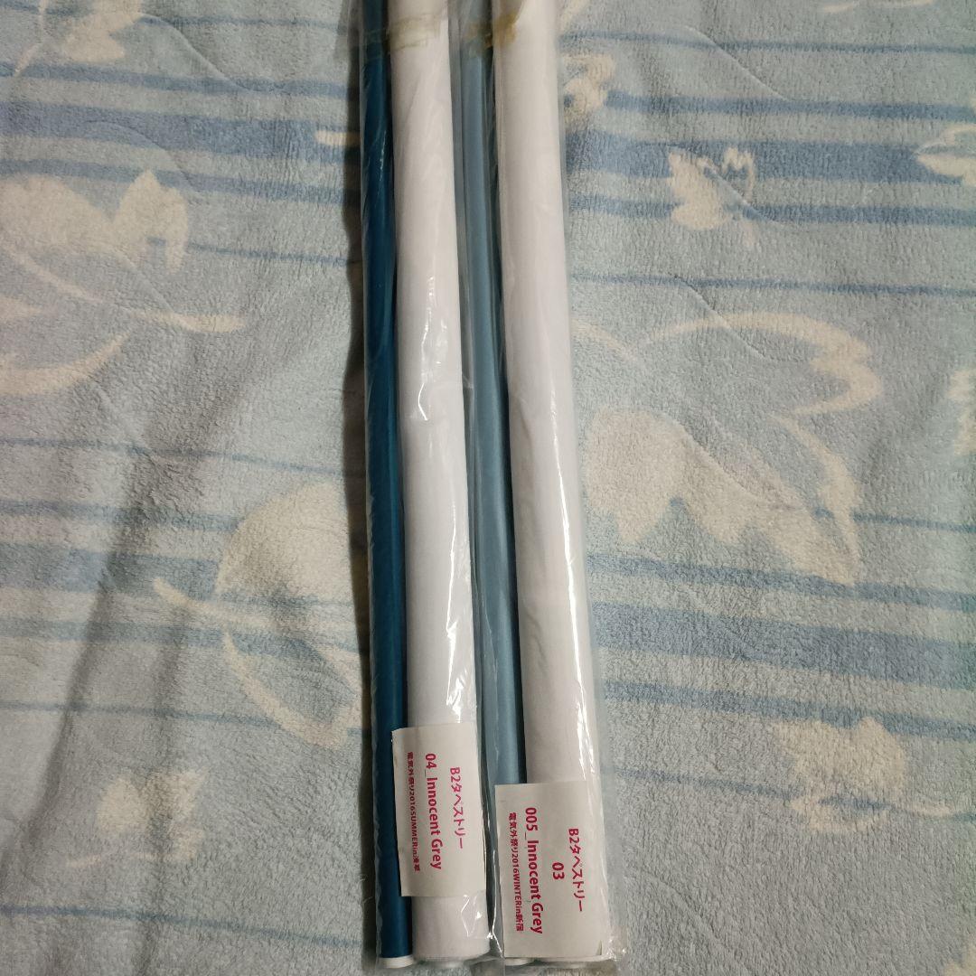 FLOWERS Innocent Grey タペストリー 2種 バラ売り不可