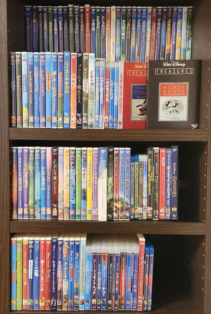 ディズニー&ピクサー　アニメDVD Blu-ray　100枚越　大量まとめ売り ディズニー ピクサー DVD Blu-ray 6枚セット｜Yahoo!フリマ（旧PayPay