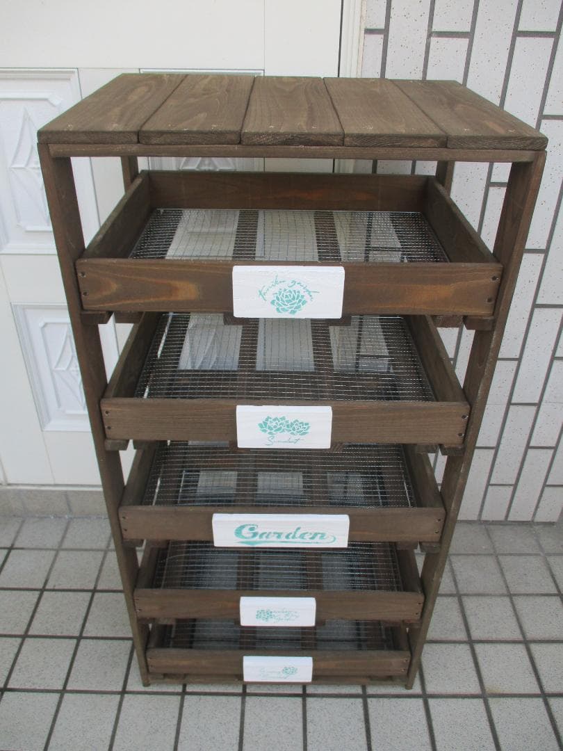 5段トレー 多肉棚 プランター スタンド 多肉植物棚 ラック 韓国苗