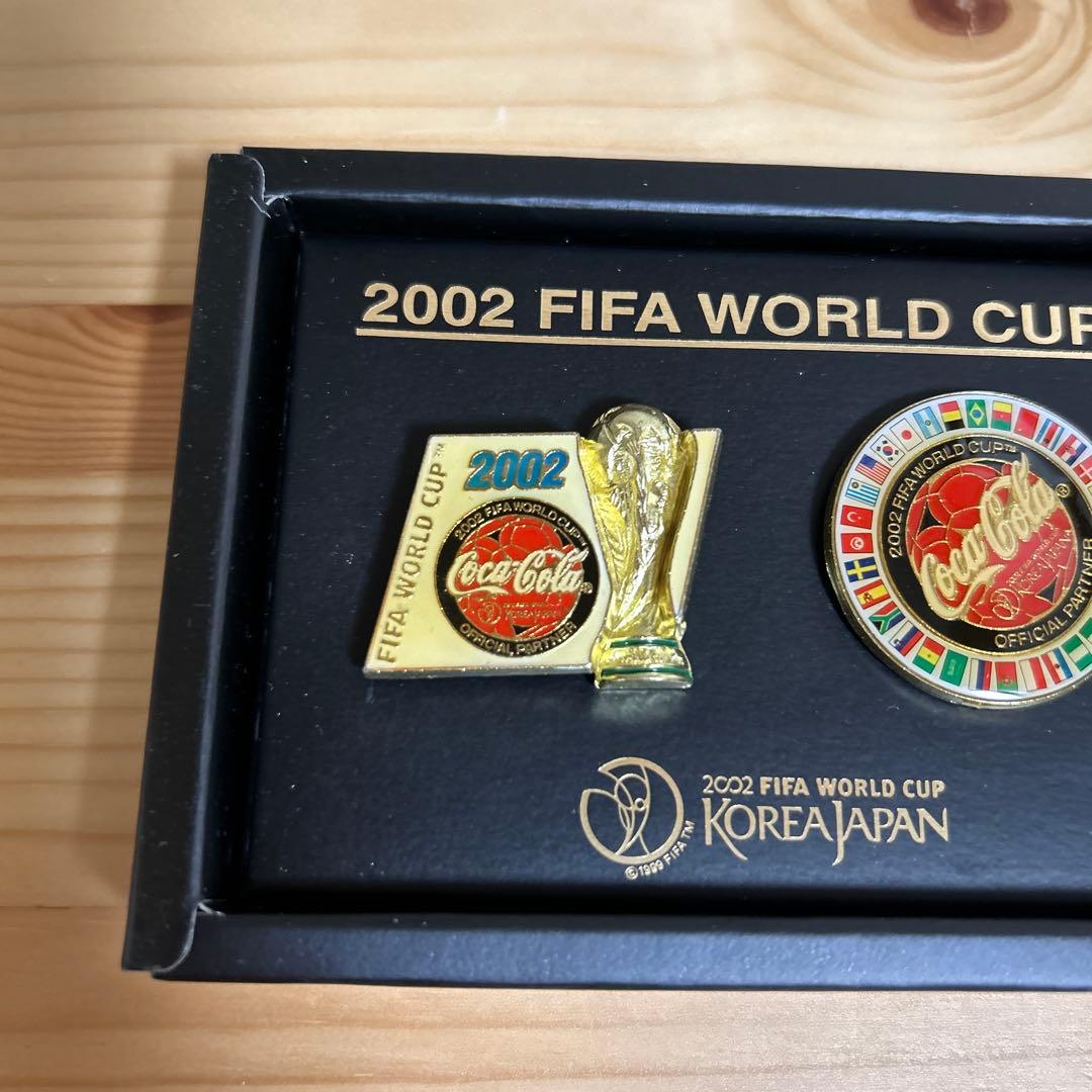 2002 FIFA WORLD CUP 日韓W杯記念 コカコーラピンバッジセット - メルカリ