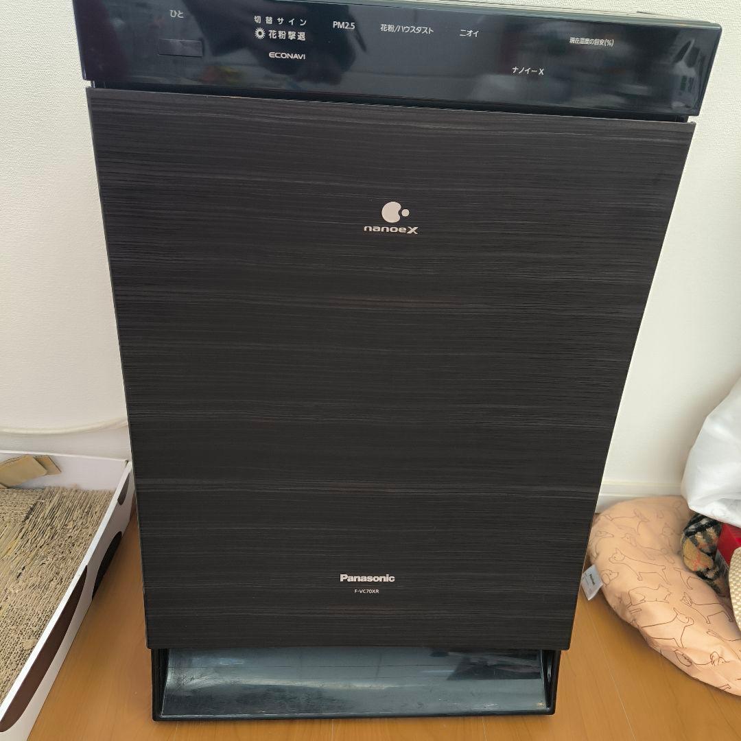 パナソニック 加湿空気清浄機 F-VC70XR-TM(木目調) パナソニック Panasonic 加湿空気清浄機 F-VC70XR-TM 木目調 木目調 F