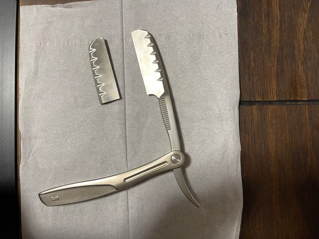 貝印 KAI 理容 剃刀 キャプテンホルダー エクセリア 廃盤品 希少品