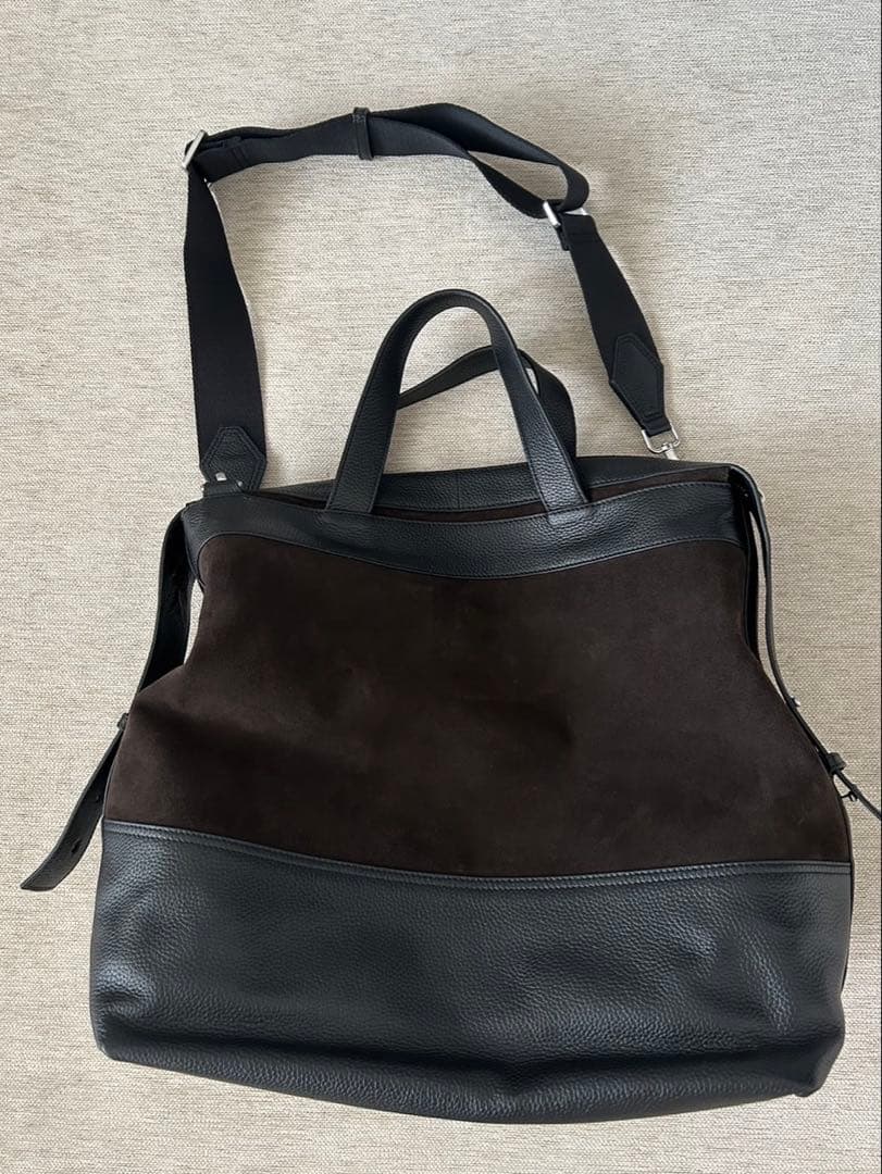 COS CITY MESSENGER BAG スウェード レザーバッグ - メルカリ