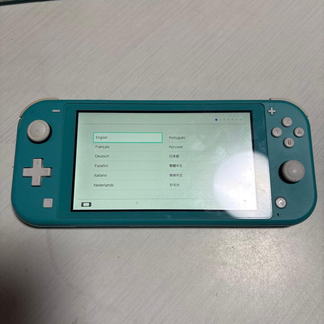 Nintendo Switch Lite ターコイズ　欠けてます Nintendo Switch Lite ターコイズ 欠けてます Nintendo Switch Lite