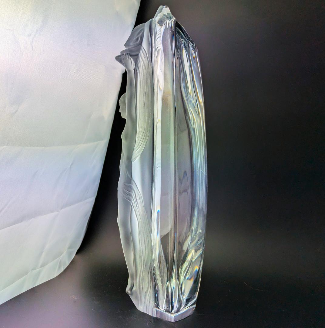 konomiさん専用　静謐の大型花瓶★ラリック エロイカ EROICA 34㎝