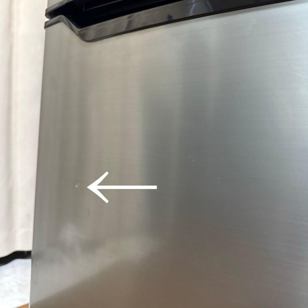 美品 YAMAZEN 2024年製 冷蔵庫 幅50cm 173L エネ 静音