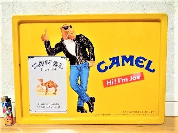 新品 非売品 90年代 キャメル タバコ ラクダ 看板 広告 レトロ 当時物