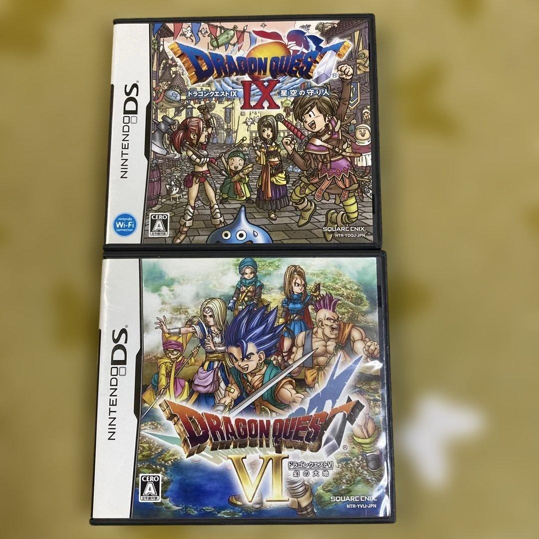 動作確認箱取説 ドラゴンクエストIX & VI セット - メルカリ