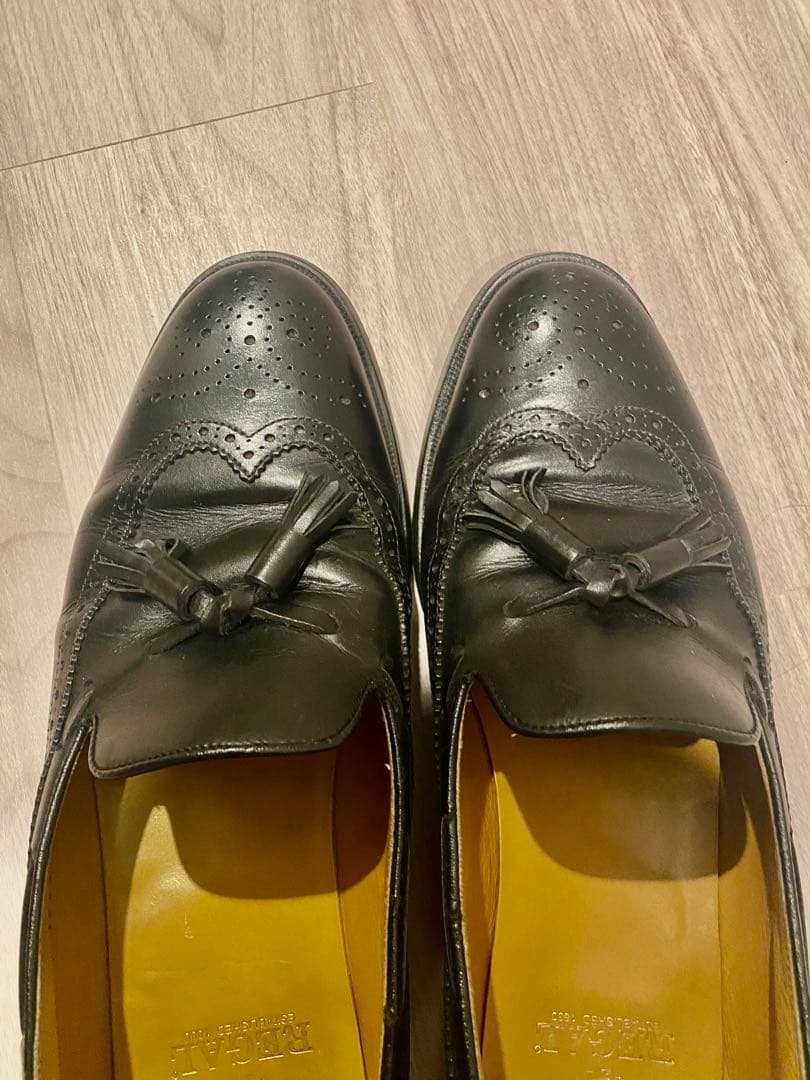 ✨美品✨ リーガル タッセルローファー ウイングチップ メダリオン