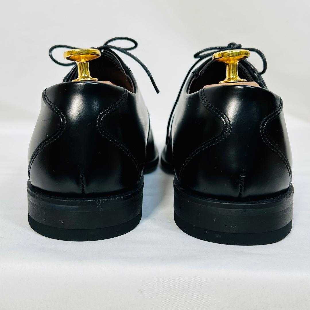 REGAL リーガル ビジネスシューズ スクエアトゥ 外羽根 ブラック【26