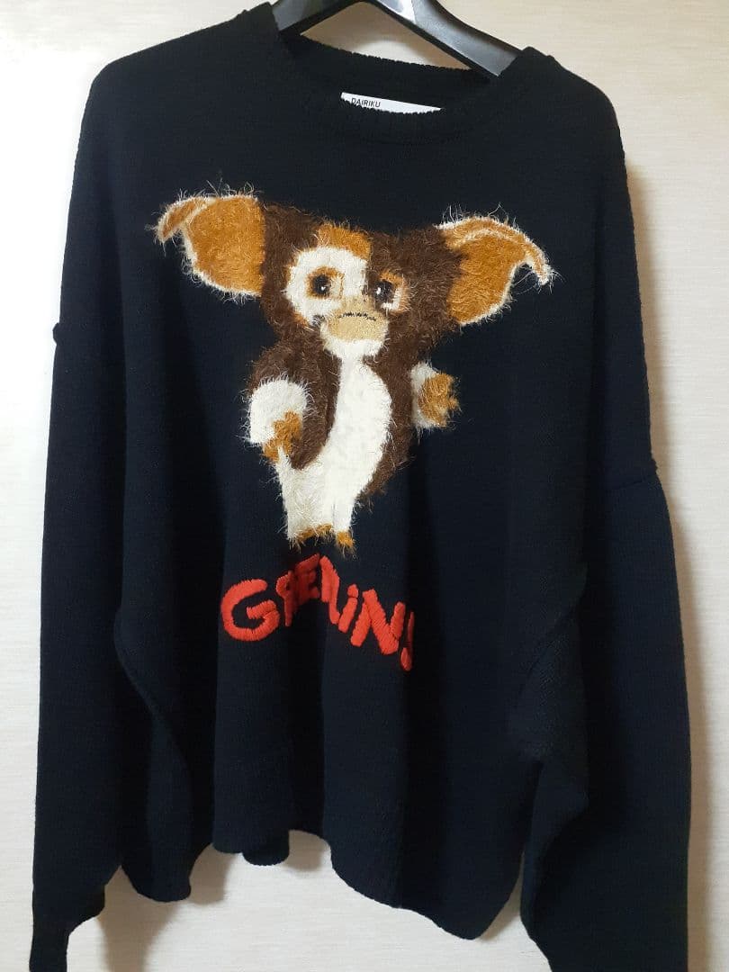 本日のみ値下げdairiku GREMLINコラボニット 24SS - メルカリ