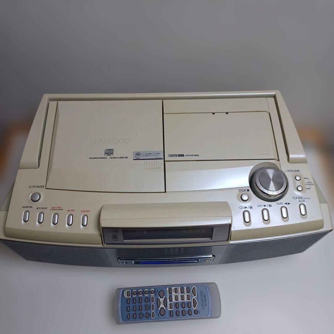KENWOOD CD・MD・カセットデッキ（MDX-K3） - メルカリ