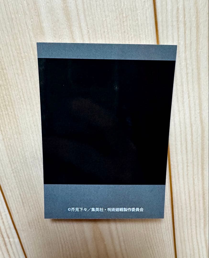 呪術廻戦（懐玉・玉折）】インスタントフォト風ブロマイド［伏黒甚爾