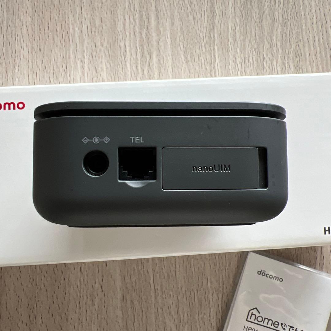《中古》　docomo でんわ　HP01 本体　取説あり　固定電話