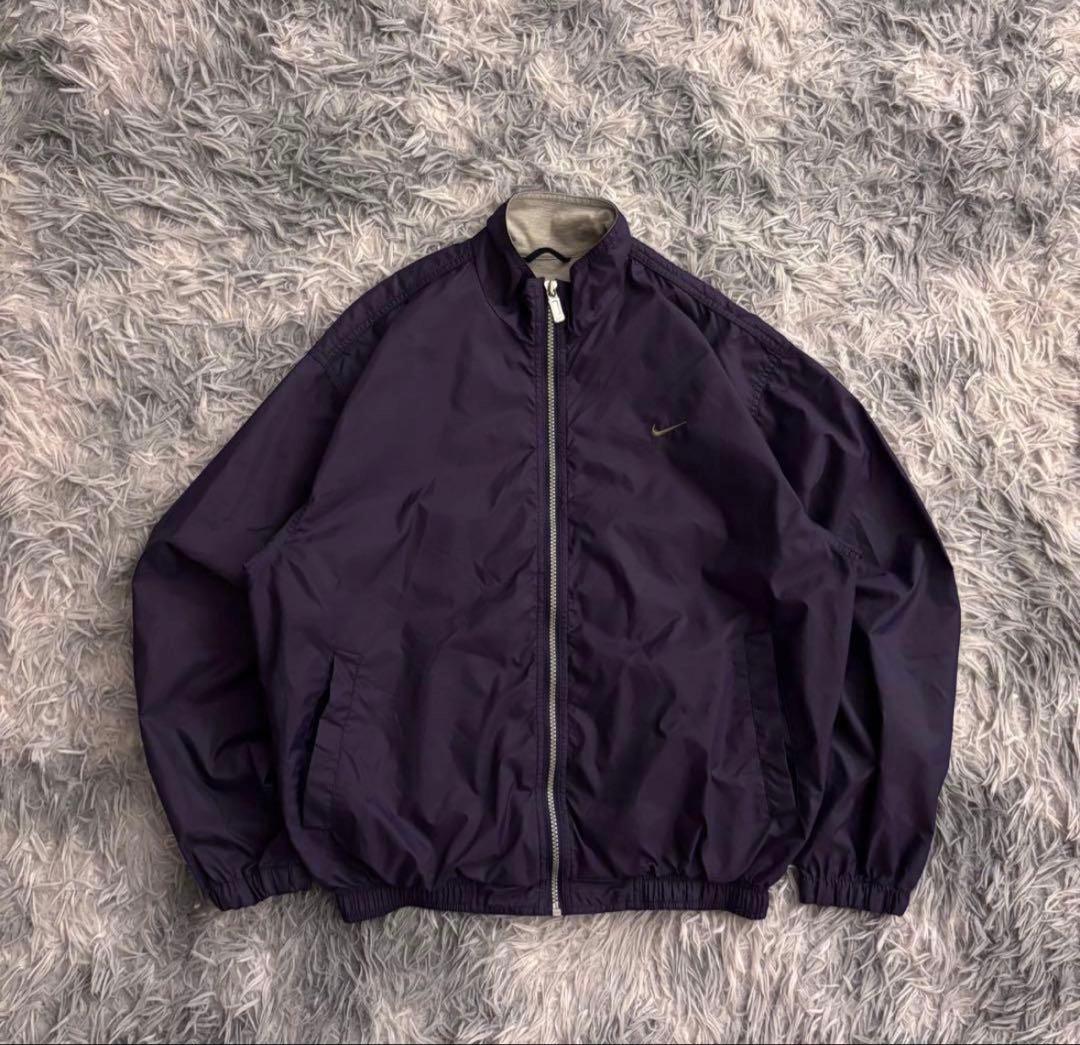 90s NIKE ナイロンジャケット 短丈 銀タグ ヴィンテージ 紫 - メルカリ