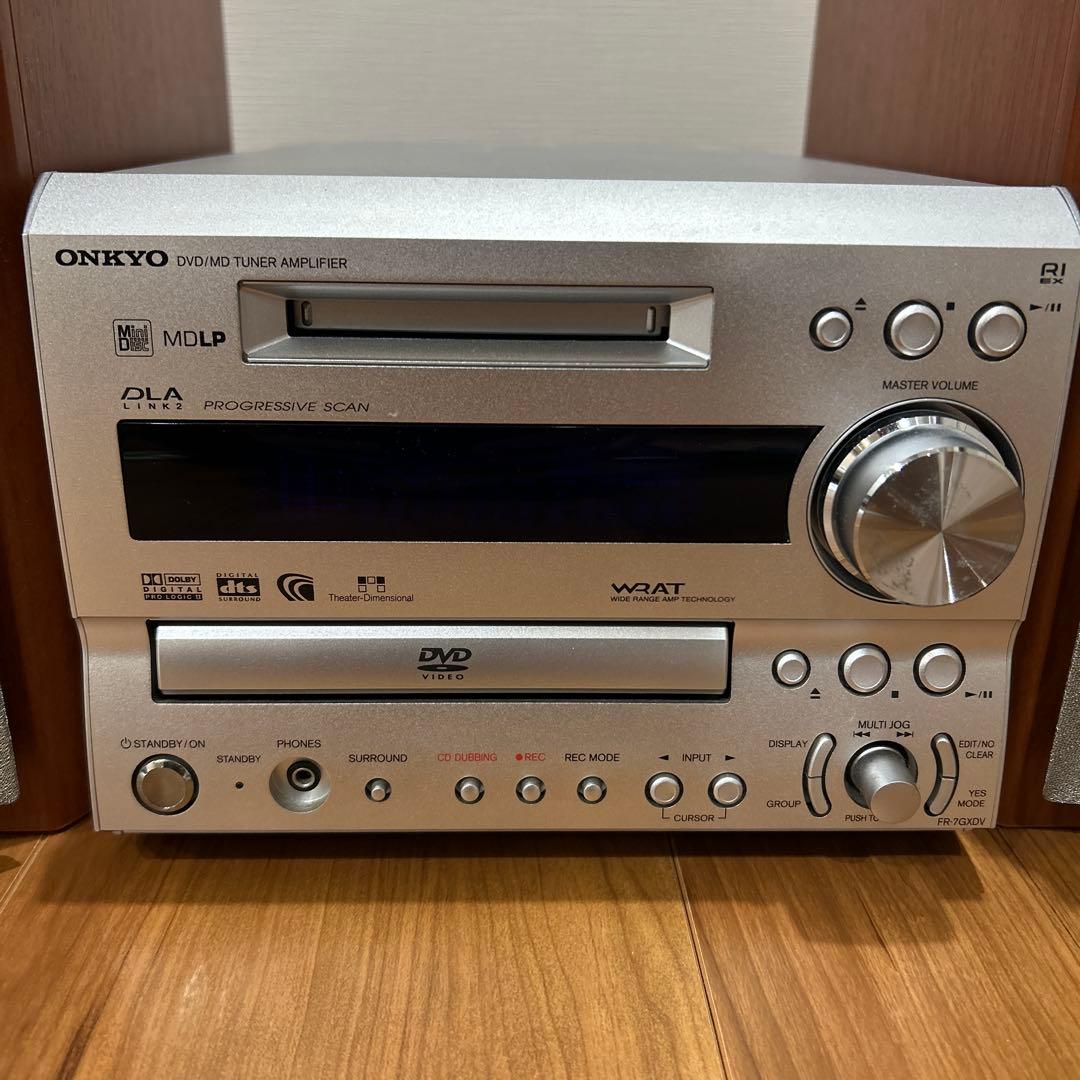 ONKYO コンポ FR-S7GXDV DVD/MDチューナーアンプ - メルカリ