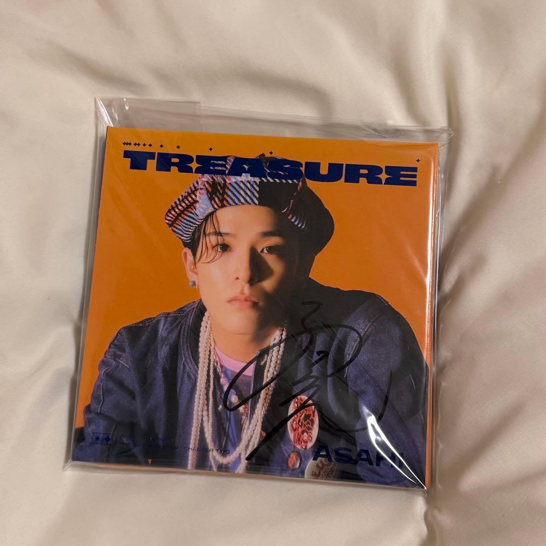 TREASURE アサヒ 直筆サイン入り アルバム treasure アサヒ サイン入りアルバム - メルカリ