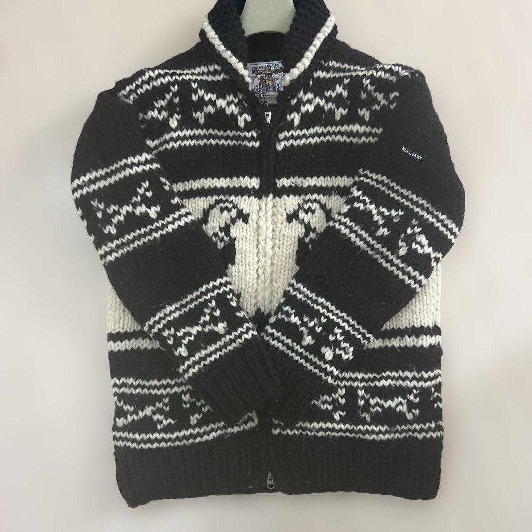 希少 kanata カナタ カウチン JACKROSE別注 黒 サンダーバード - メルカリ