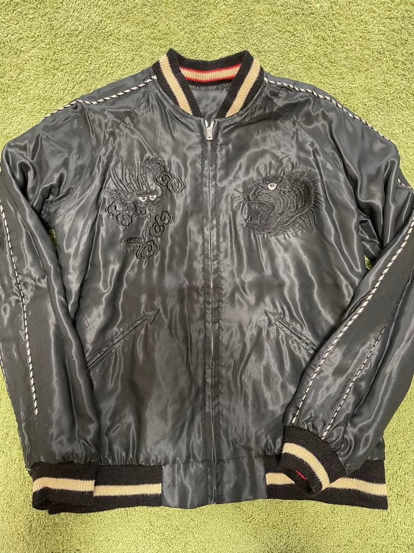 限定 コラボ ビームスボーイ テーラー東洋 スカジャン リバーシブル 龍