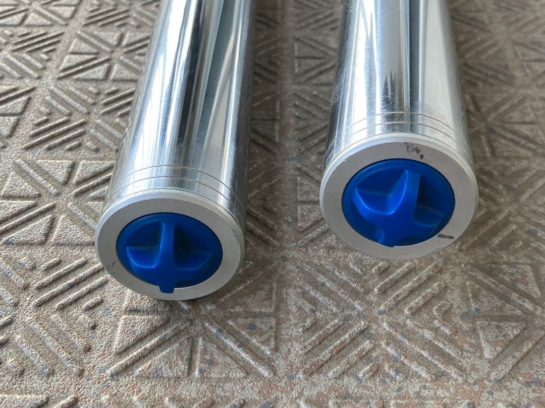 スコルパ TYS125F フロントフォーク 黒山レーシング加工 - メルカリ