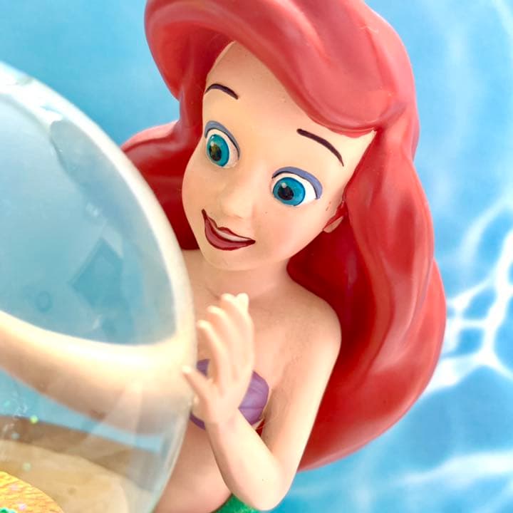 希少⭐︎ アリエル スノードーム 大 スノーグローブ オルゴール リトル