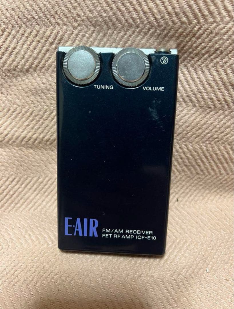 動作品】SONY ICF-E10 『E・AIR』ブルー ソニー - メルカリ