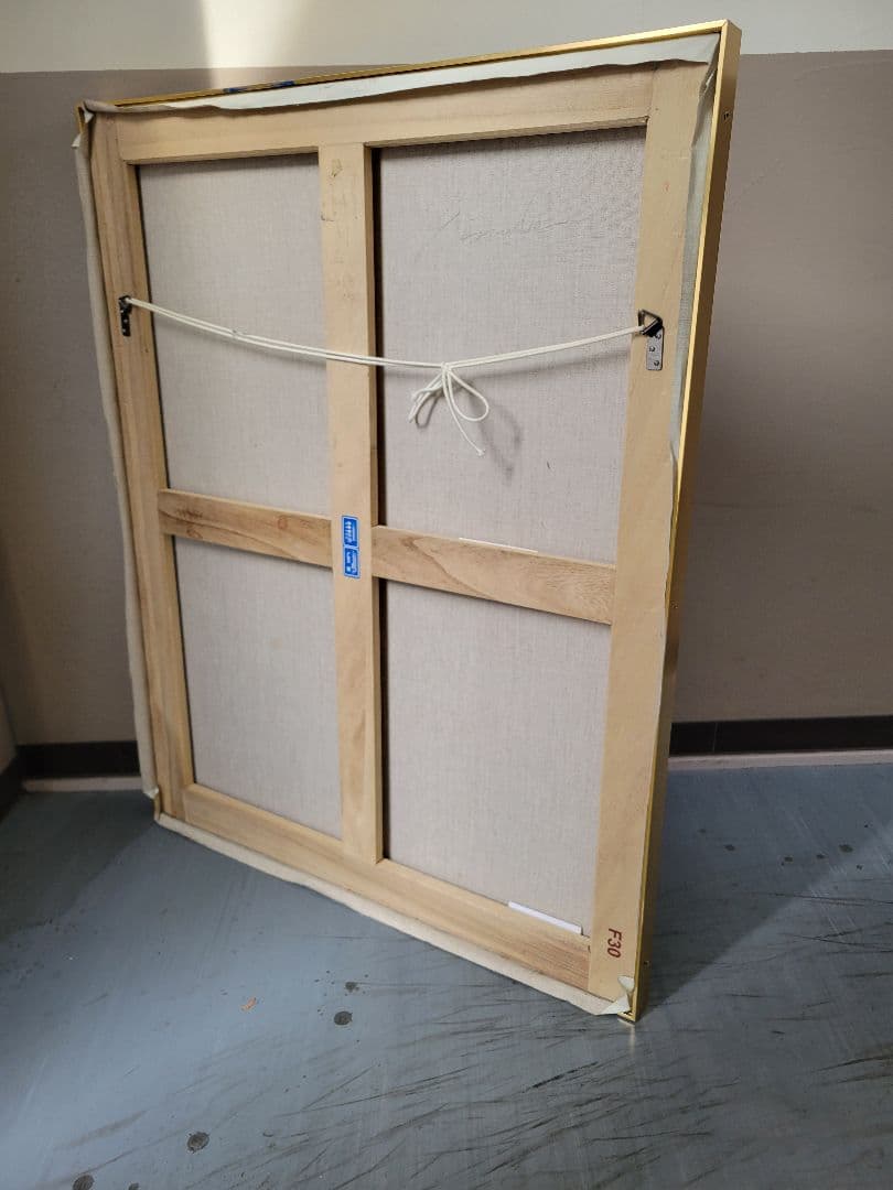 印象派風 油彩画 木の風景 大きなキャンバス - メルカリ