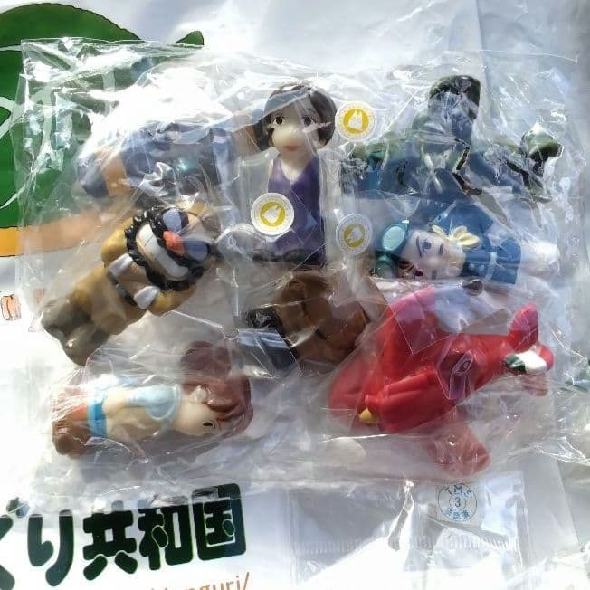 ジブリ 指人形 トトロ 紅の豚 もののけ姫 ハウルの動く城 耳をすませば