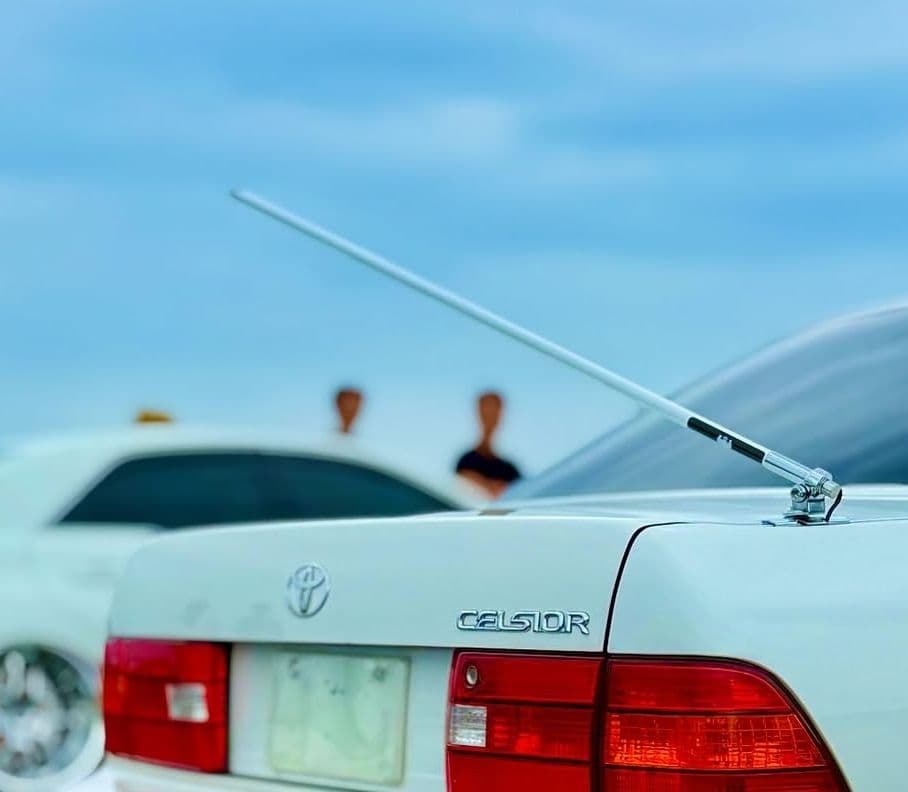 最新作！　送料込み！　VIPアンテナ　黒　本物　ジャンクションプロデュース