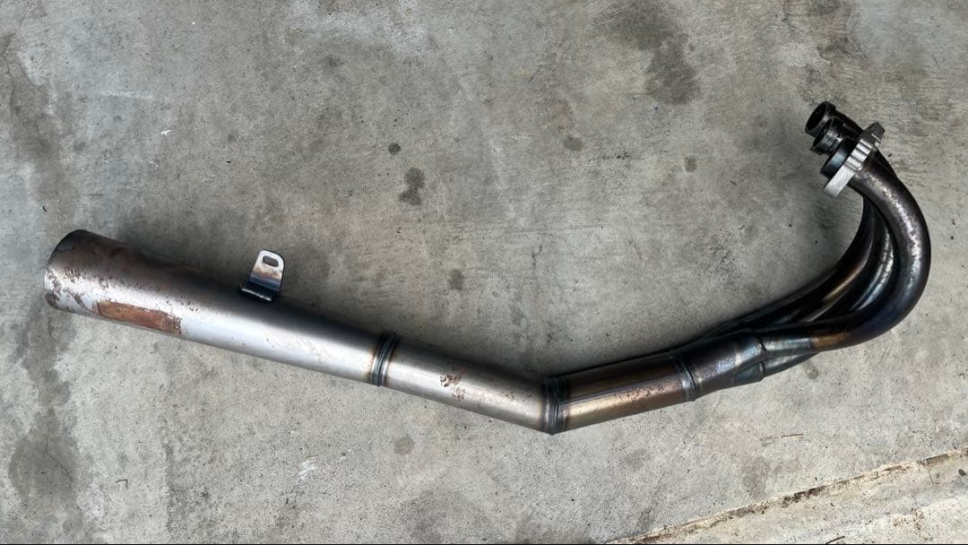 パ*チ様 GT380 イチパチ管 手曲げ メガホン マフラー - メルカリ